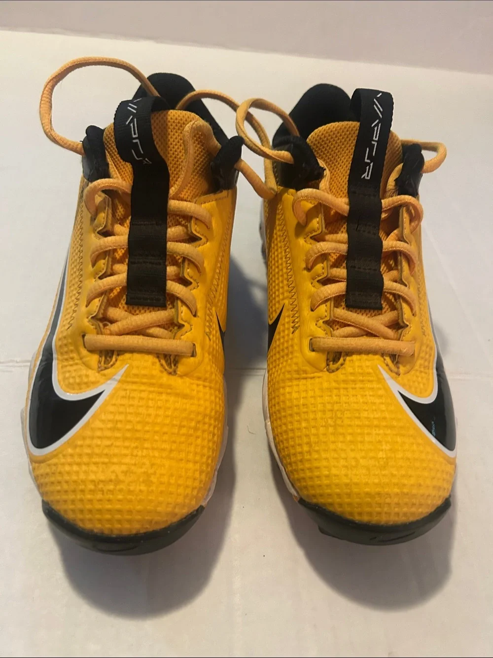 Nike Yellow and Black Kids' Athletic Sneakers